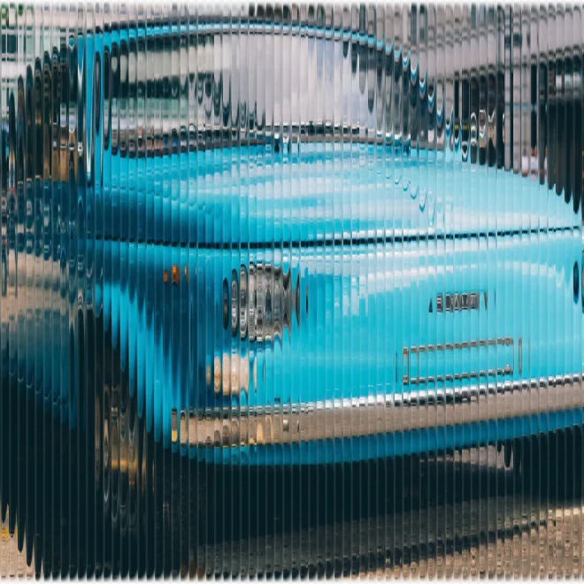 Fluted Glass shader